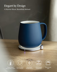 Ui+ Self-heating Mug Set - Deep Navy-Letifly Lights and Decor
