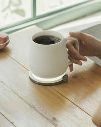 Ui+ Self-heating Mug Set - Jasmine White-Letifly Lights and Decor