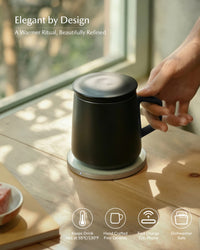 Neo Self-heating Mug Set- Inkstone Black-Letifly Lights and Decor