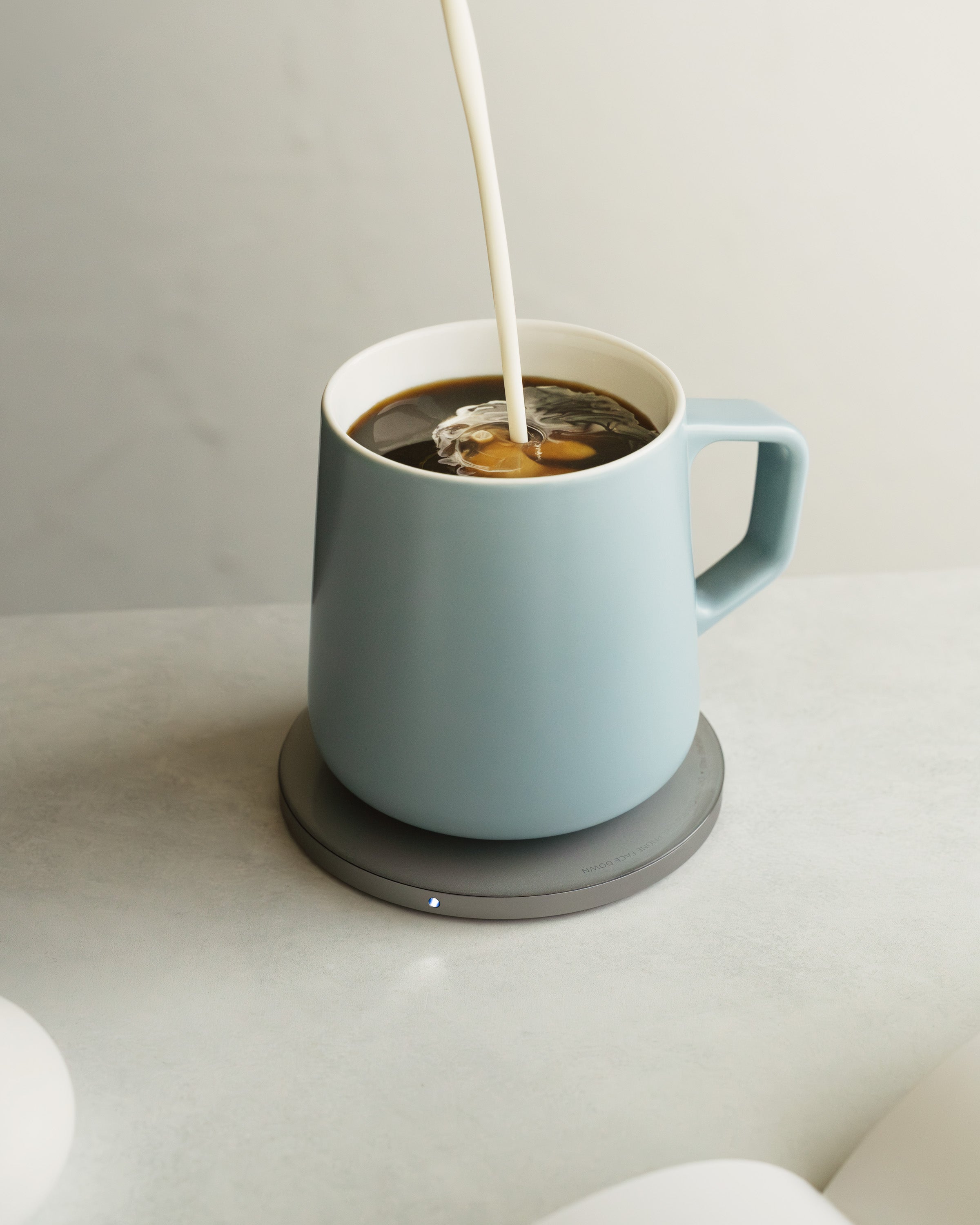 Neo Self-heating Mug Set - Moonmist Blue