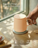 Neo Self-heating Mug Set - Rosy Apricot-Letifly Lights and Decor