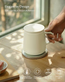 Neo Self-heating Mug Set - Jasmine White-Letifly Lights and Decor