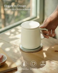 Neo Self-heating Mug Set - Jasmine White-Letifly Lights and Decor