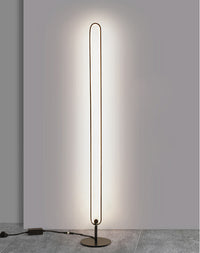 Oblate LED Floor Lamp-Letifly Lights and Decor