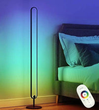 Oblate LED Floor Lamp-Letifly Lights and Decor