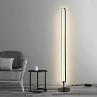 Oblate LED Floor Lamp-Letifly Lights and Decor