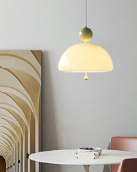 Olivia Vintage Bell Glass LED Pendant Lamp-Letifly Lights and Decor