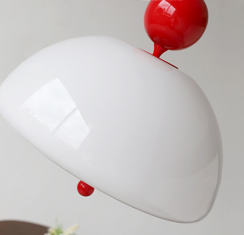 Olivia Vintage Bell Glass LED Pendant Lamp-Letifly Lights and Decor