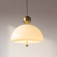 Olivia Vintage Bell Glass LED Pendant Lamp-Letifly Lights and Decor