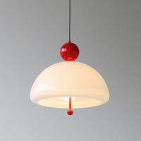 Olivia Vintage Bell Glass LED Pendant Lamp-Letifly Lights and Decor
