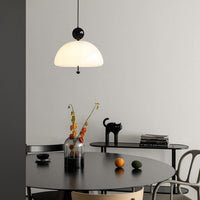 Olivia Vintage Bell Glass LED Pendant Lamp-Letifly Lights and Decor