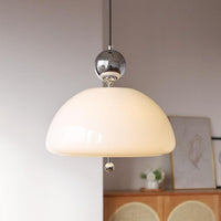 Olivia Vintage Bell Glass LED Pendant Lamp-Letifly Lights and Decor