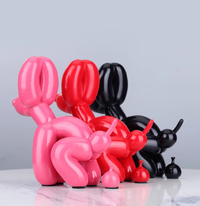 On a Walk Balloon Dog Figurine-Letifly Lights and Decor