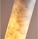 Opus marble LED pendant light cylinder marble lamp 
