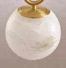 Ring Ball Mable Pendant Light Spherical Orb Industrial Pendant Light