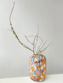 Paint Dot Retro Glass Vase-Letifly Lights and Decor
