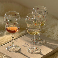 Beautiful Gem Color Dot Glasses