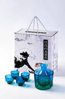 Peacock Sake Jug Set-Letifly Lights and Decor