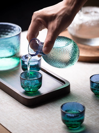 Peacock Sake Jug Set-Letifly Lights and Decor