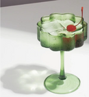 Petal Wine Glasses petal-shaped dessert glass