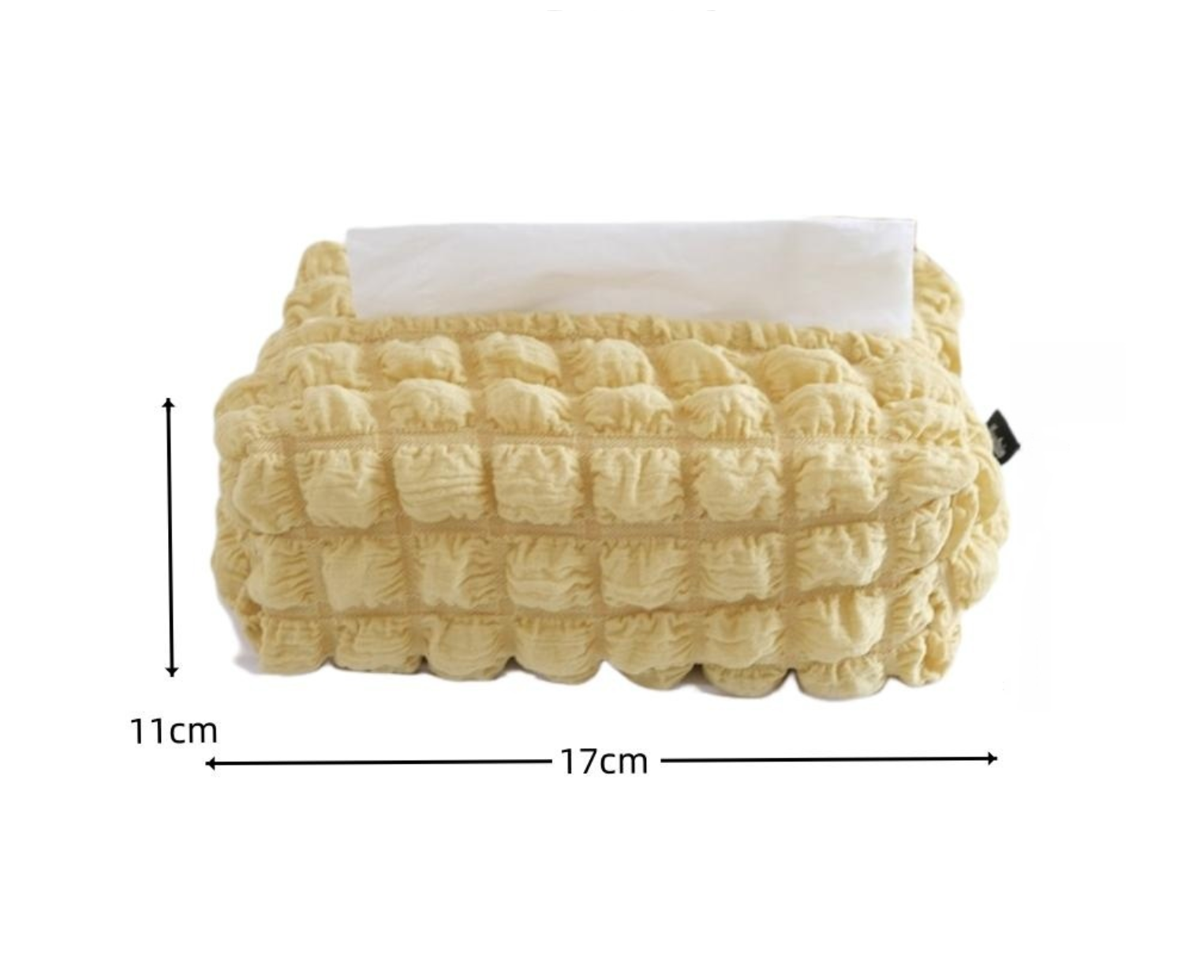 Pineapple Quilted Tissue Box