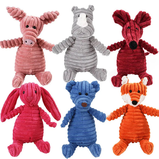 Plush Squeaky Mouse Dog Toy – Soft Chew Toy for Small & Medium Dogs