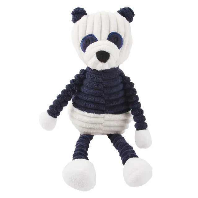 Plush Panda Squeaky Dog Toy – Soft Chew Toy for Small & Medium Dogs