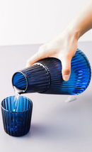 heat resistant borosilicate glass carafe set