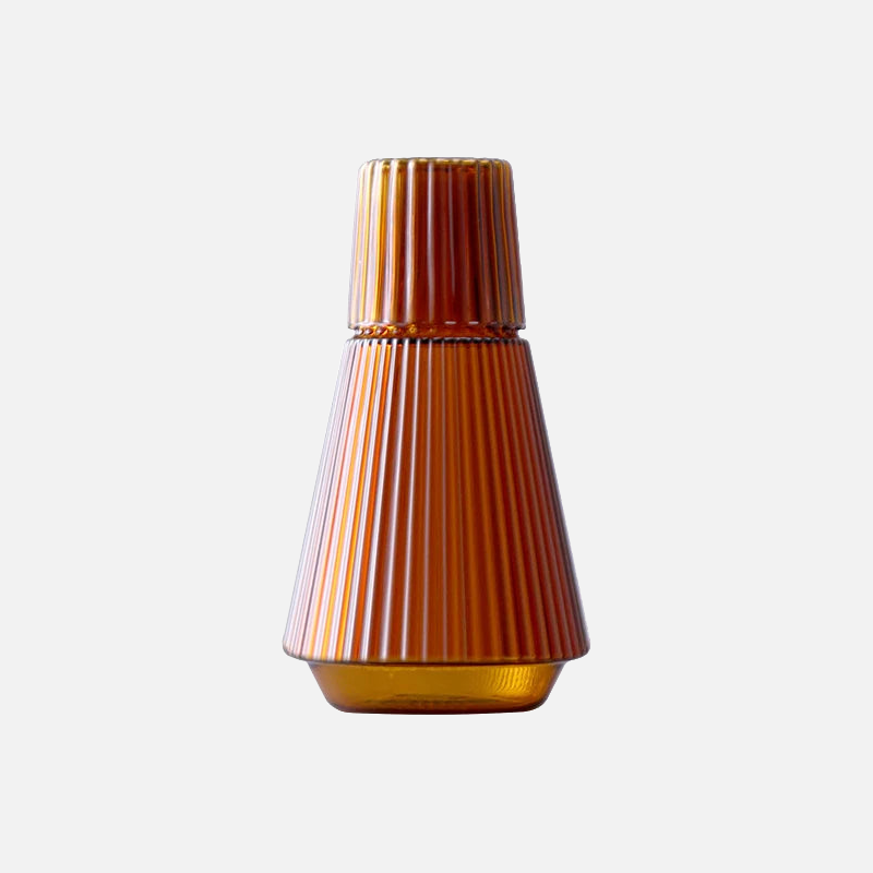 heat resistant borosilicate glass carafe set