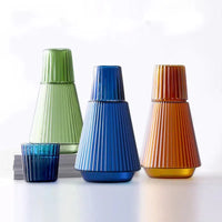 heat resistant borosilicate glass carafe set