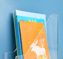Acrylic A4 File Storage Case desk organizer for office and school