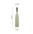 cylinder round ceramic decorative vase