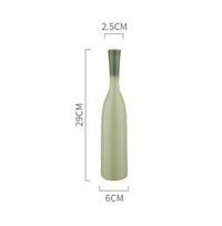 cylinder round ceramic decorative vase