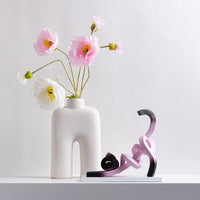 gradient car figurine modern acrobatic spring design bookshelf decor desktop decor