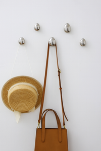 Raindrop Chrome Wall Hooks-Letifly Lights and Decor
