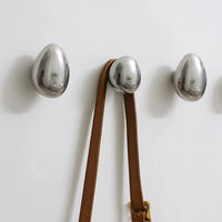 Raindrop Chrome Wall Hooks-Letifly Lights and Decor