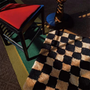 Retro Check Flex Tufted Mat