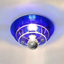 Retro Color Layers Acrylic LED Ceiling Lamp-Letifly Lights and Decor