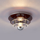 Retro Color Layers Acrylic LED Ceiling Lamp-Letifly Lights and Decor