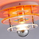 Retro Color Layers Acrylic LED Ceiling Lamp-Letifly Lights and Decor
