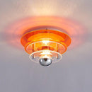 Retro Color Layers Acrylic LED Ceiling Lamp-Letifly Lights and Decor