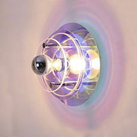 Retro Color Layers Acrylic LED Wall Lamp-Letifly Lights and Decor