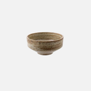 Ceramic dinner bowls speckled glazed finish earthenware rustic bowls