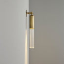 Brass Glass Wall/Pendant Lamp