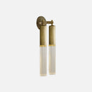 Brass Glass Wall/Pendant Lamp