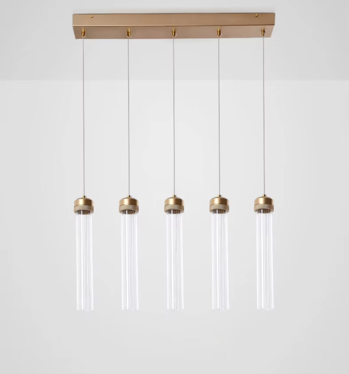 Ripple Drop Tube LED Pendant & Chandelier Light-Letifly Lights and Decor