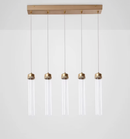 Ripple Drop Tube LED Pendant & Chandelier Light-Letifly Lights and Decor