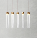 Ripple Drop Tube LED Pendant & Chandelier Light-Letifly Lights and Decor