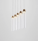Ripple Drop Tube LED Pendant & Chandelier Light-Letifly Lights and Decor
