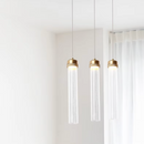 Ripple Drop Tube LED Pendant & Chandelier Light-Letifly Lights and Decor